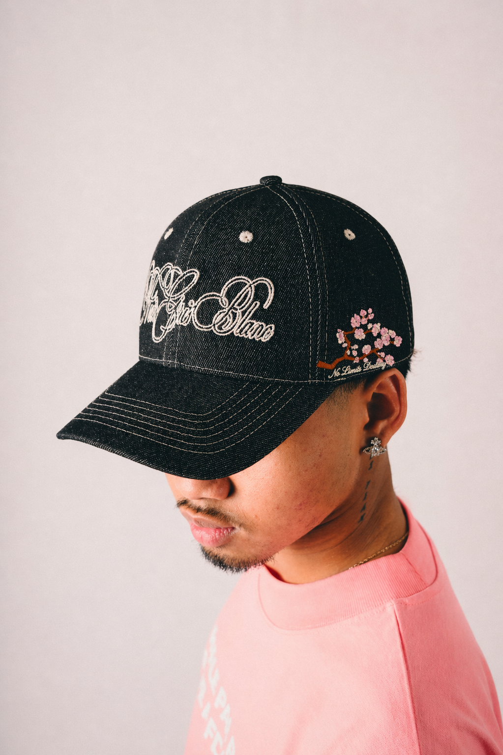 MA CHÉRIE CAP – BLACK DENIM