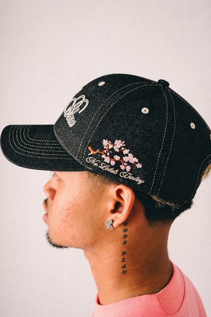MA CHÉRIE CAP – BLACK DENIM