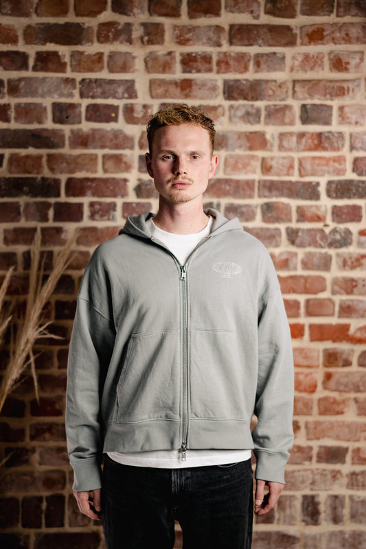 FIELD ZIPPER - GREY