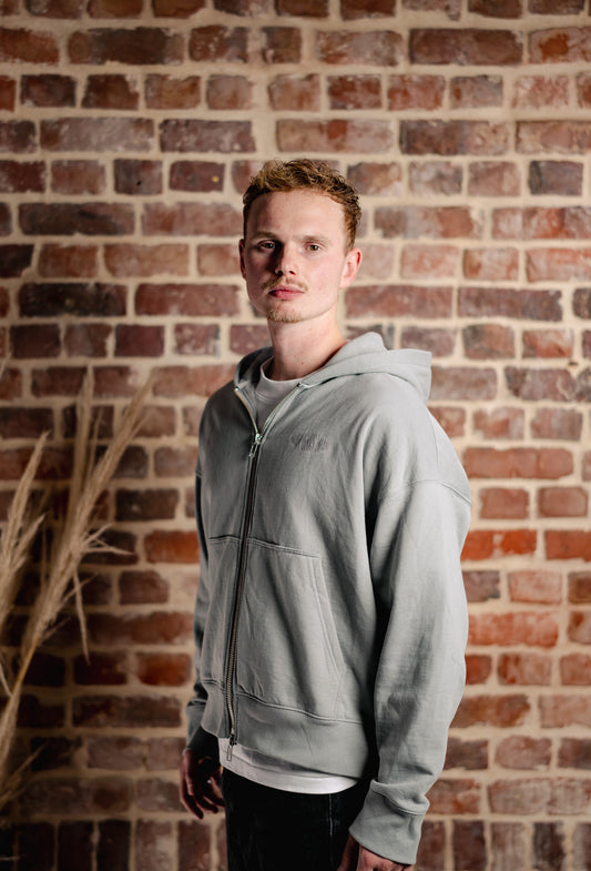 FIELD ZIPPER - GREY