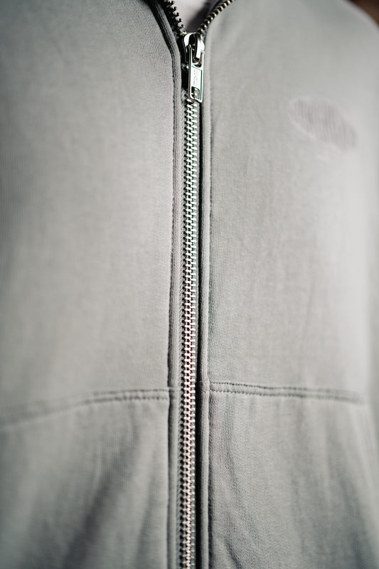 FIELD ZIPPER - GREY