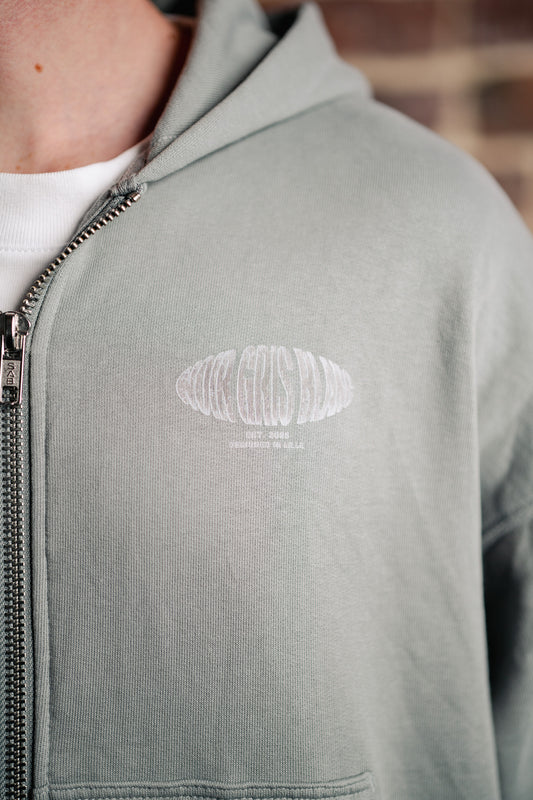 FIELD ZIPPER - GREY