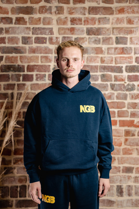 TRAVEL HOODIE - NAVY