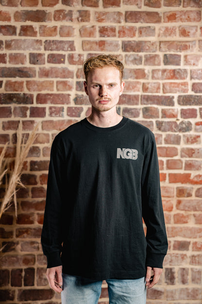THE JOURNAL LONGSLEEVE - BLACK
