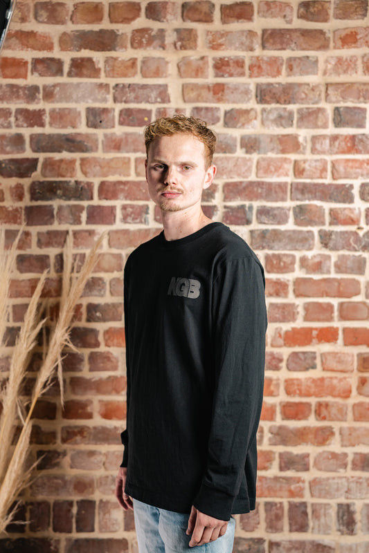 THE JOURNAL LONGSLEEVE - BLACK