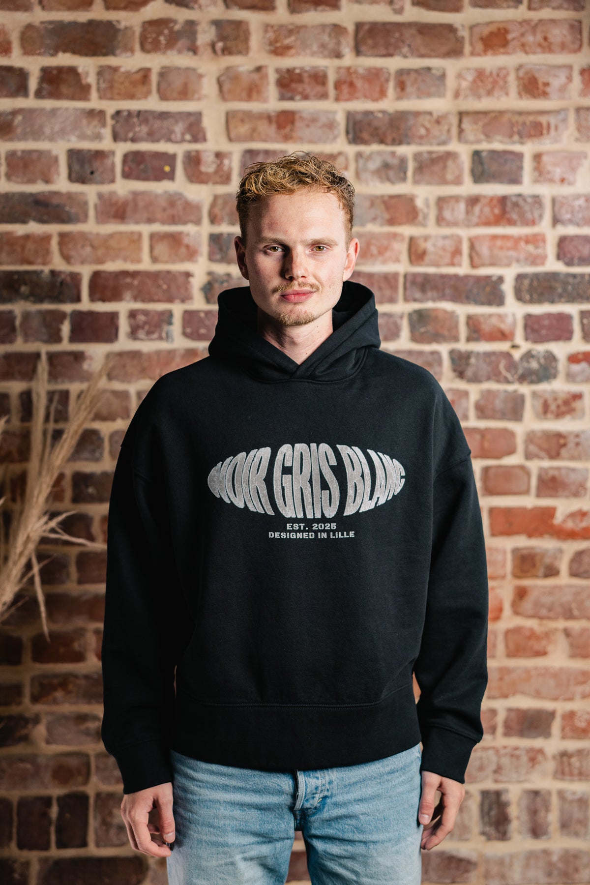 LILLE ARCHIVE HOODIE - BLACK