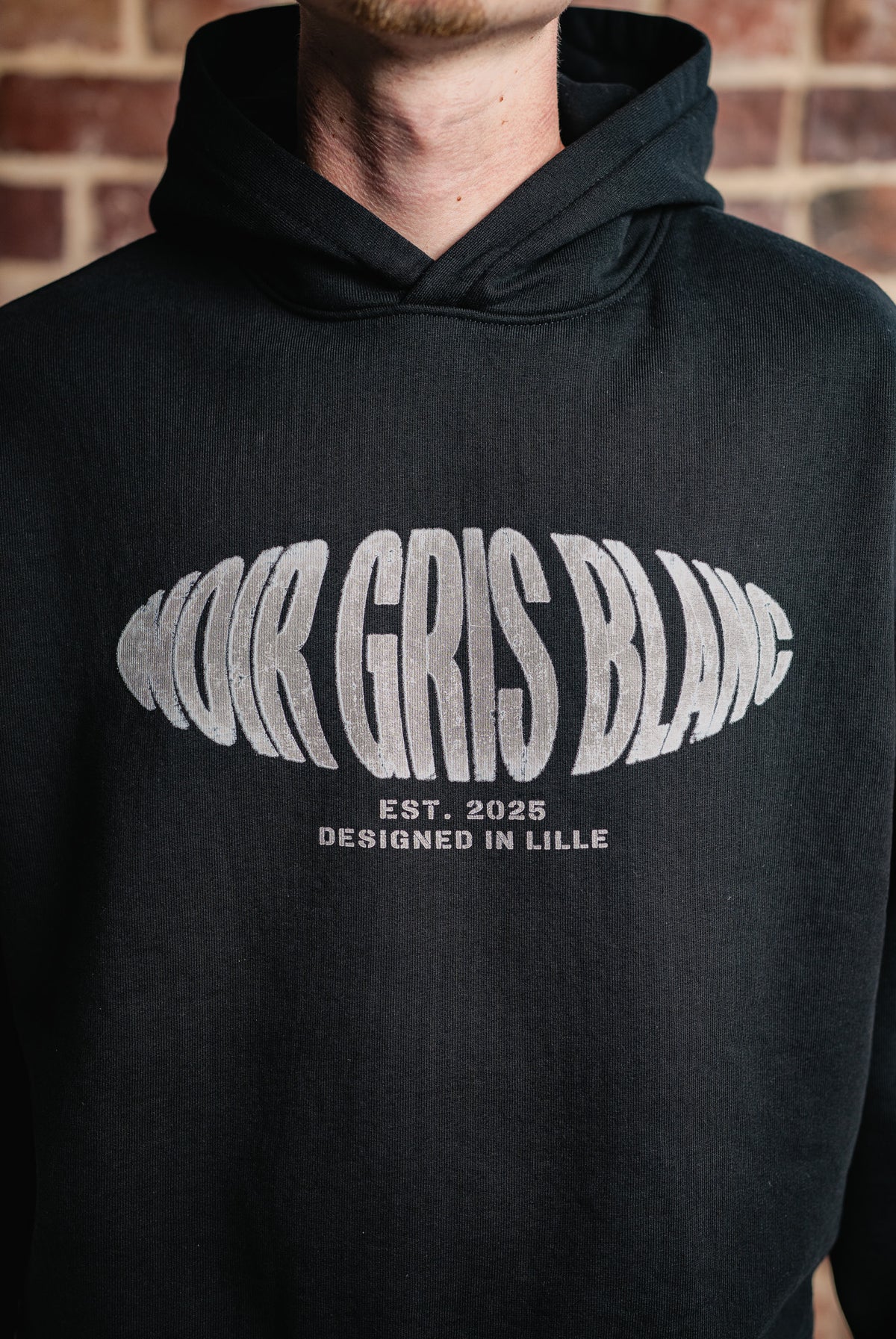 LILLE ARCHIVE HOODIE - BLACK
