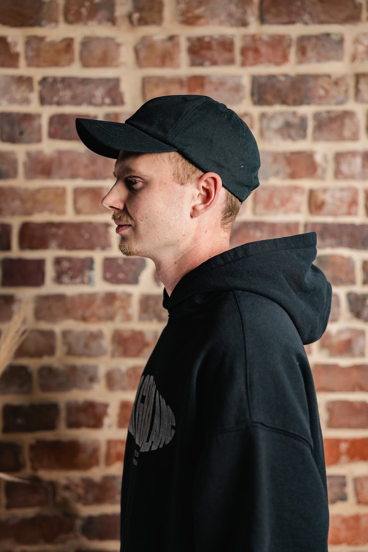 NOIRGRISBLANC CAP - BLACK