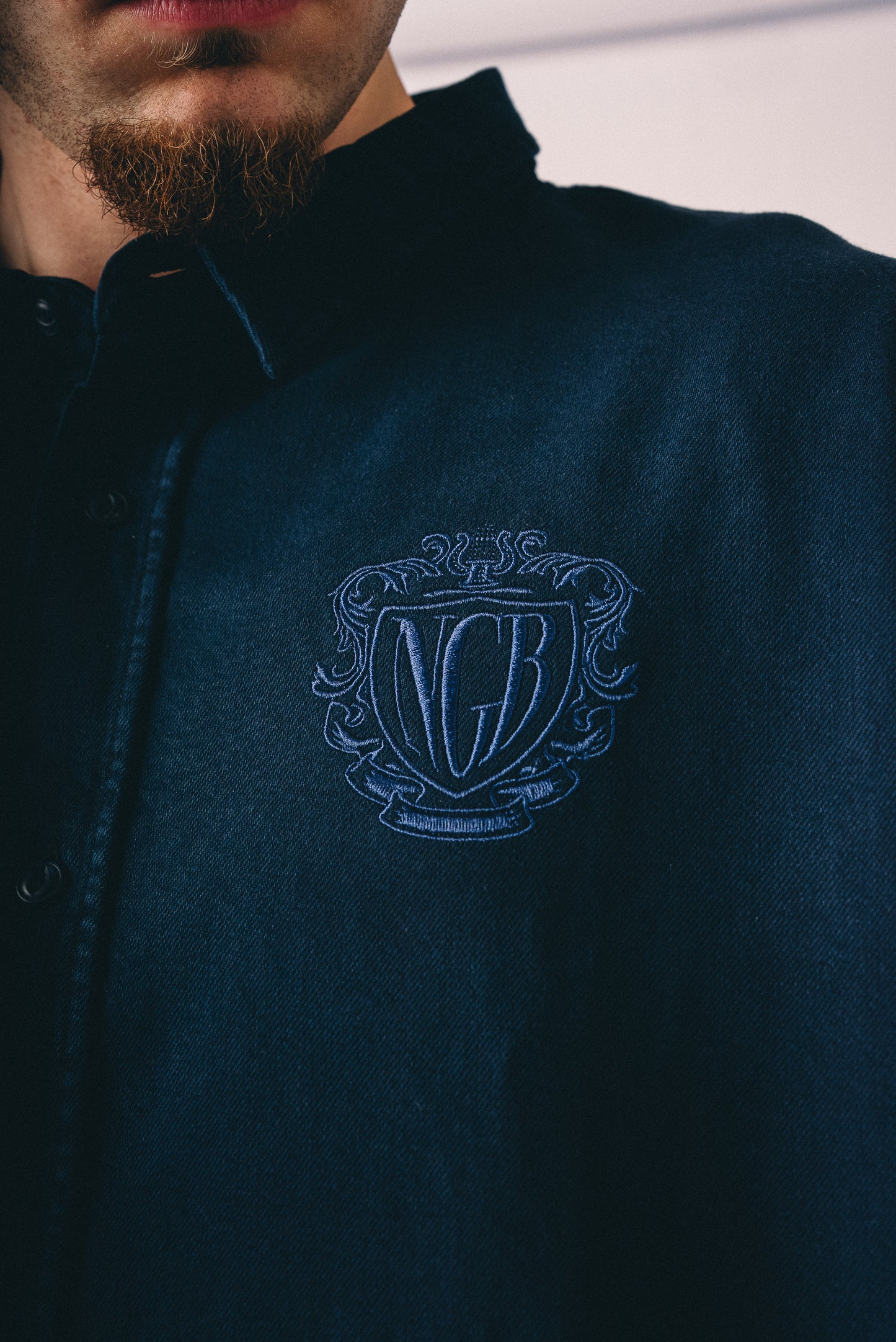 DENIM ATELIER SHIRT – MIDNIGHT