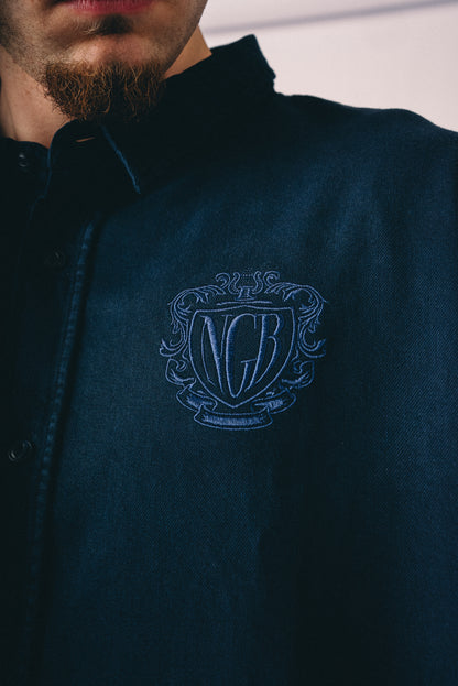 DENIM ATELIER SHIRT – MIDNIGHT