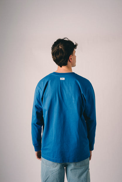 FRENCH KISS LONGSLEEVE - ULTRA BLUE