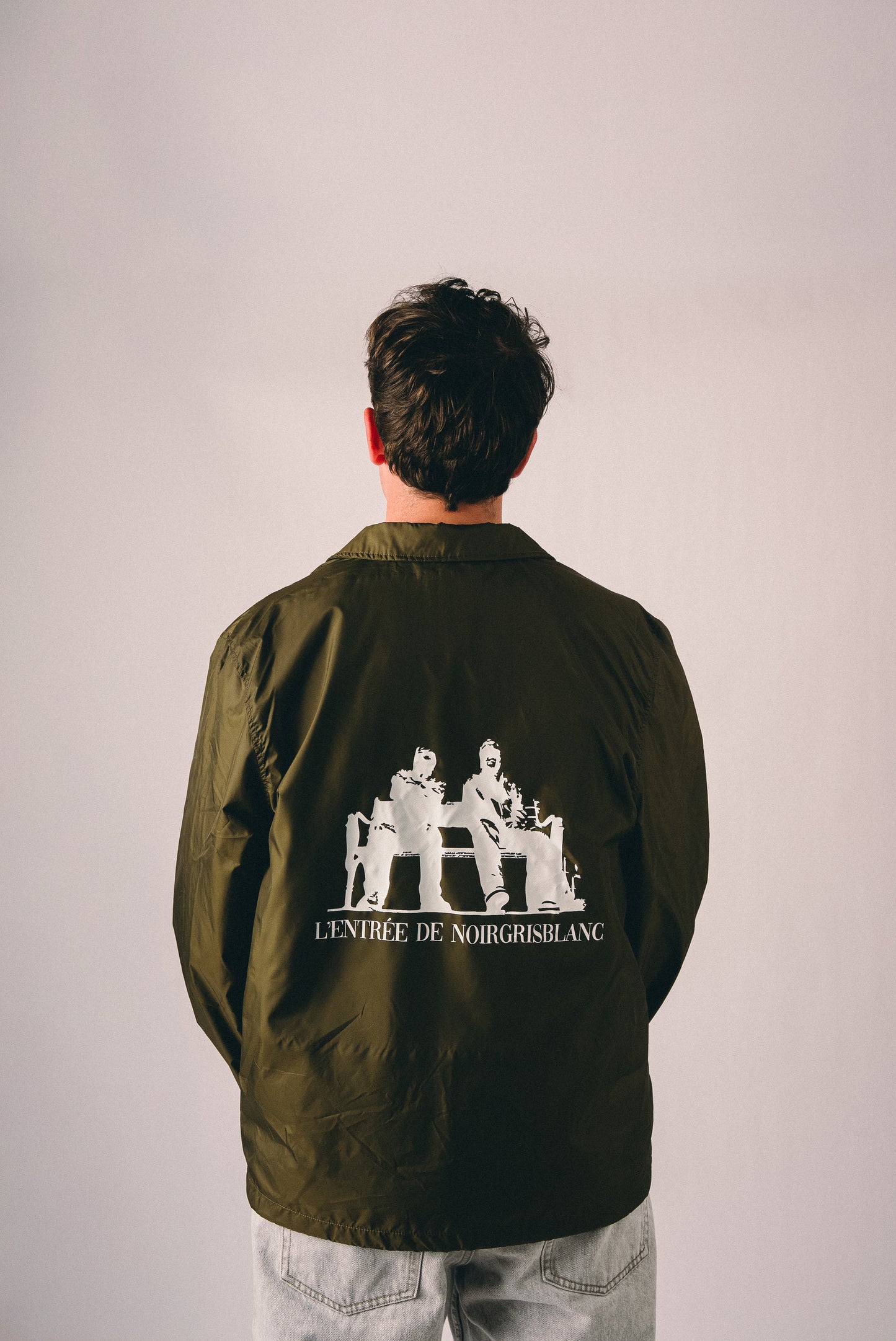 L’ENTRÉE COACH JACKET - GREEN