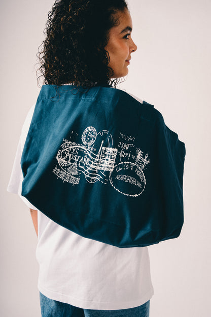 SHOPPERS PASSPORT STAMPS - BLUE