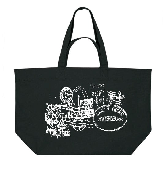 SHOPPERS PASSPORT STAMPS - BLACK